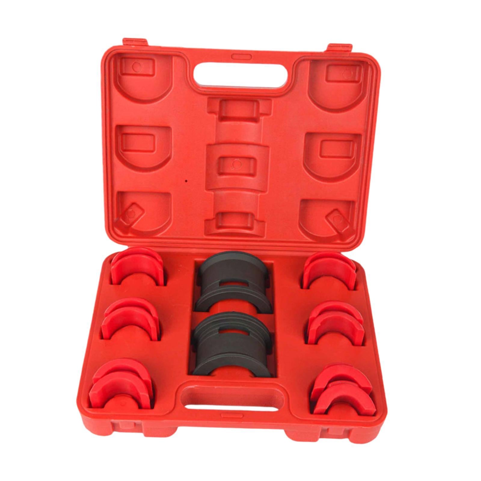 14 Pieces Motorcycle Fork Seal Driver Tool Kit Utility Accessory Replacement