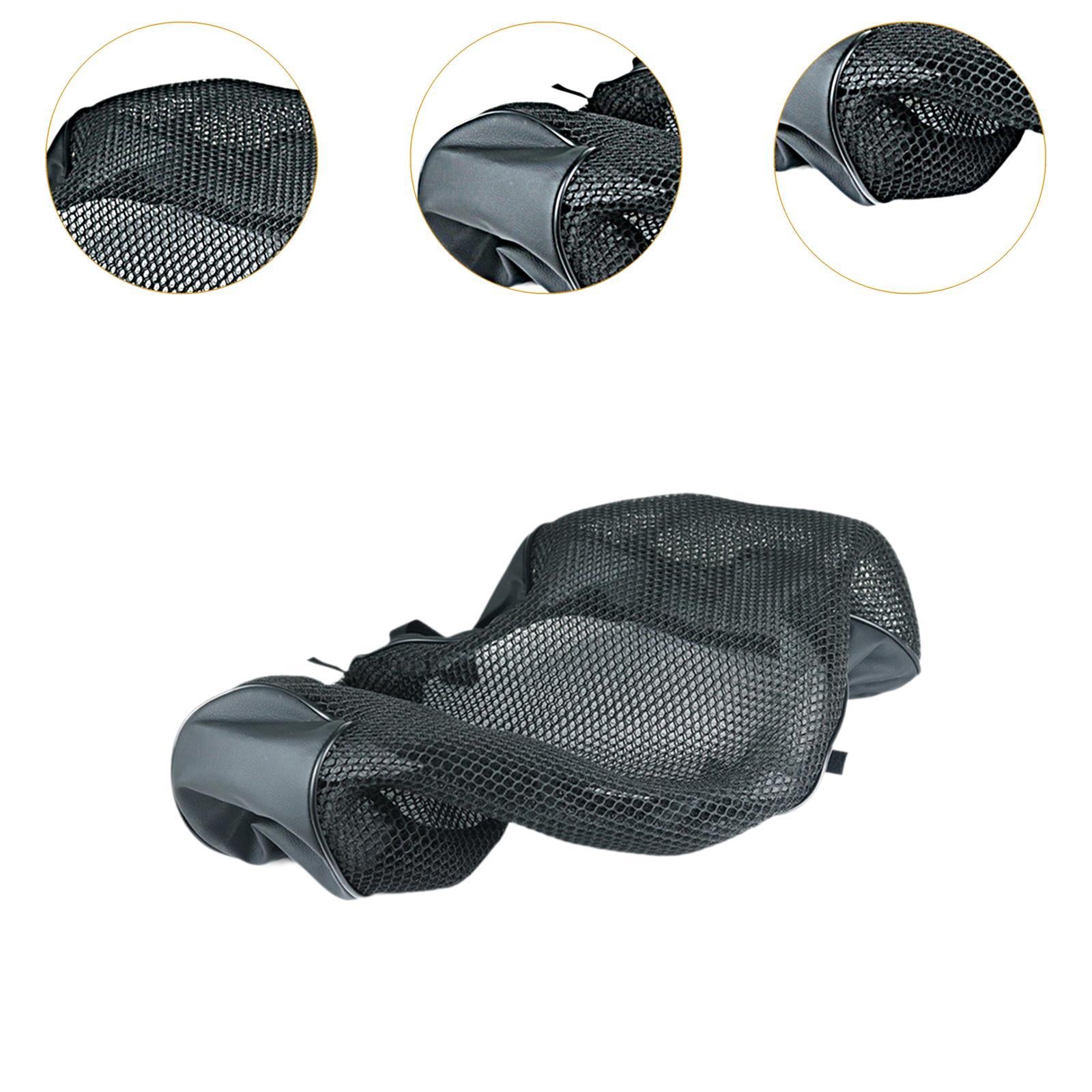 Motorcycle Mesh Seat Cushion Cover Fiber Anti Slip Compatible for Honda Style B