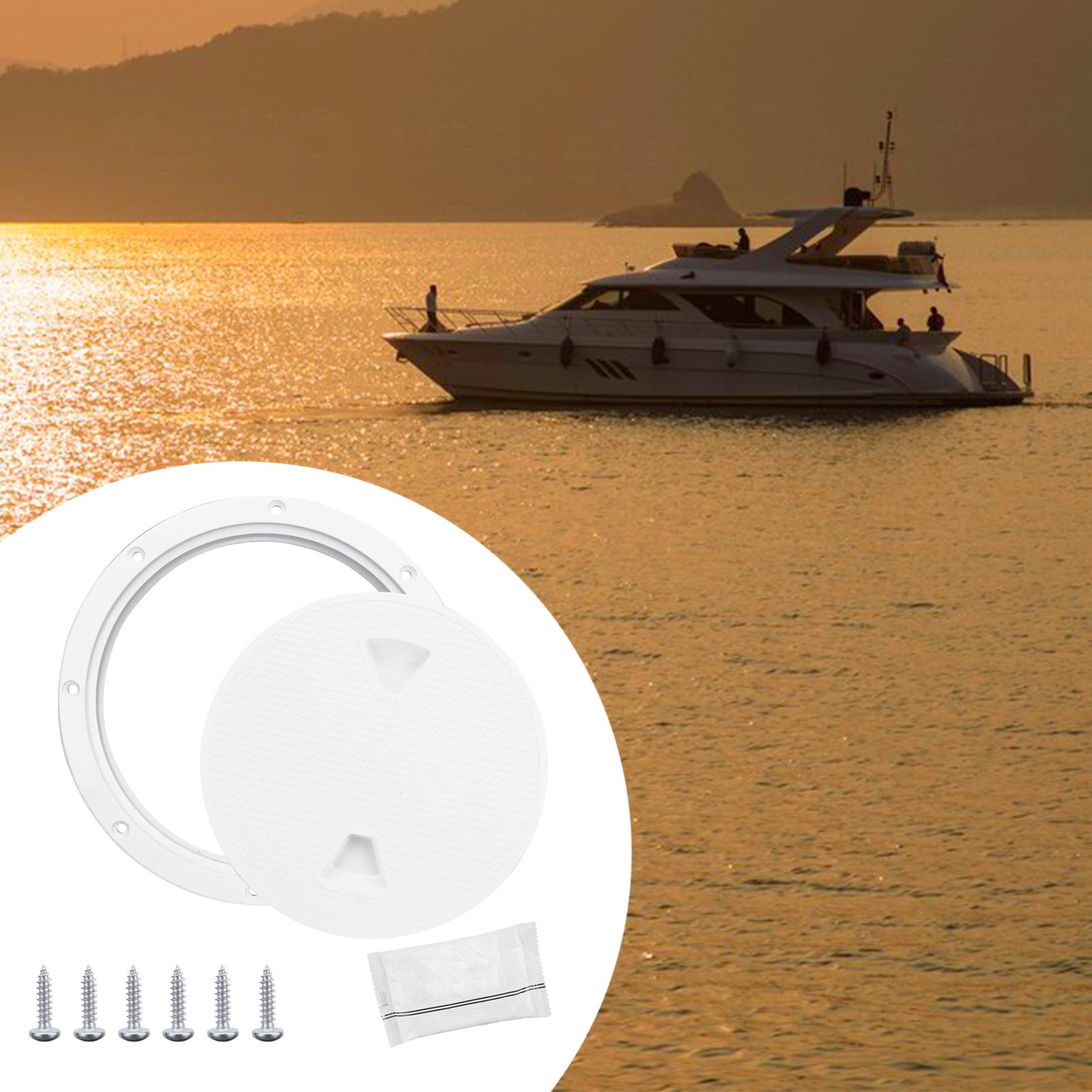 Boat Hatch Round Detachable Cover Convenient Assemble Accessories Deck Hatch 6 inch