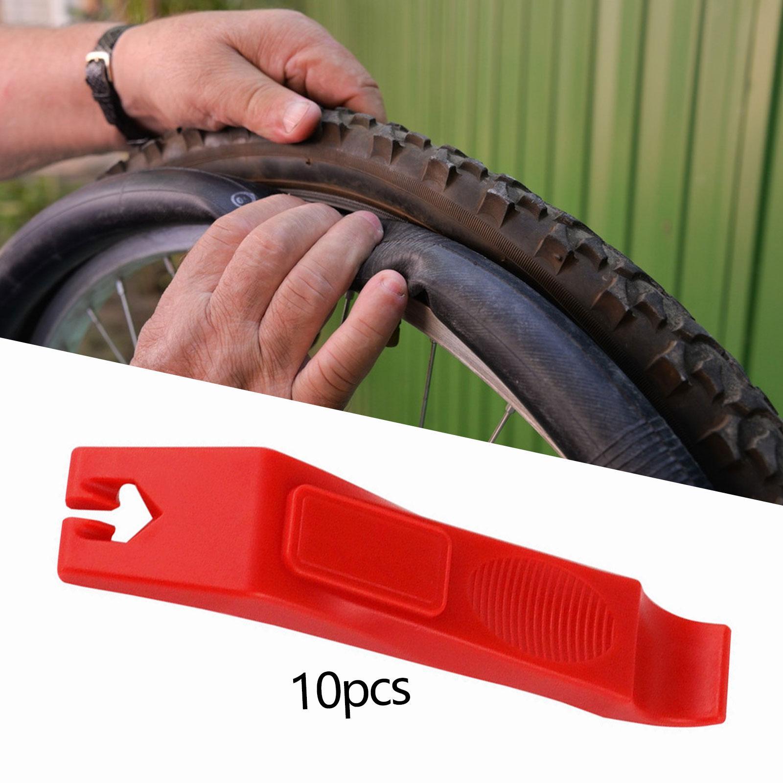 10x Bike Tire Levers Parts Bike Tire Removal Tool for Outdoor Road Bike Red