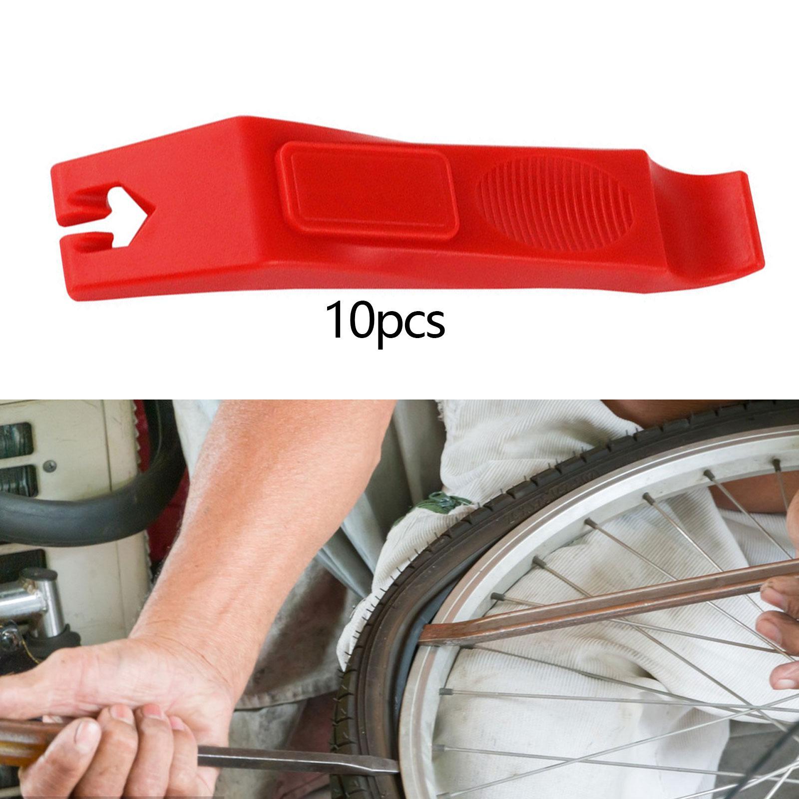 10x Bike Tire Levers Parts Bike Tire Removal Tool for Outdoor Road Bike Red