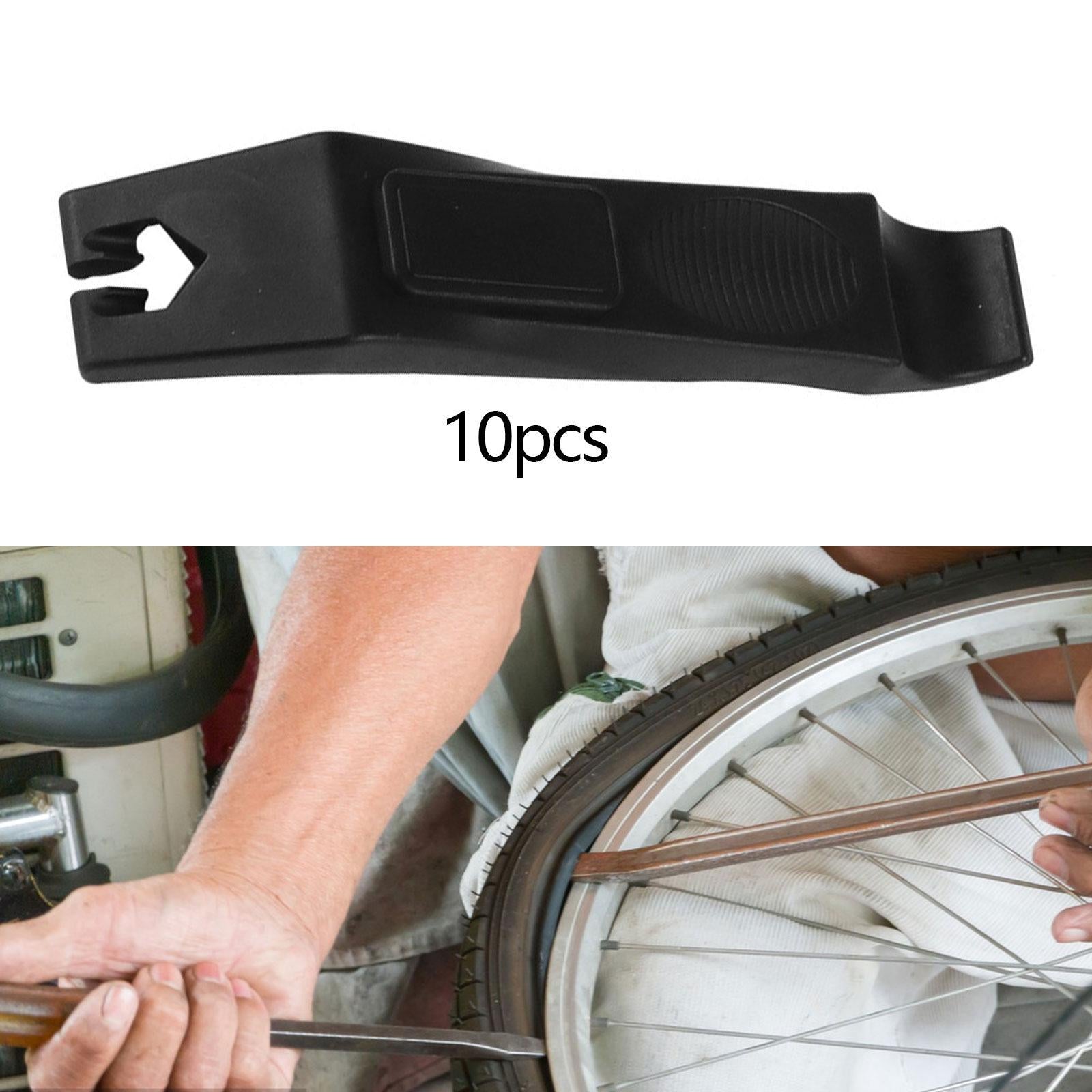 10x Bike Tire Levers Parts Bike Tire Removal Tool for Outdoor Road Bike Black