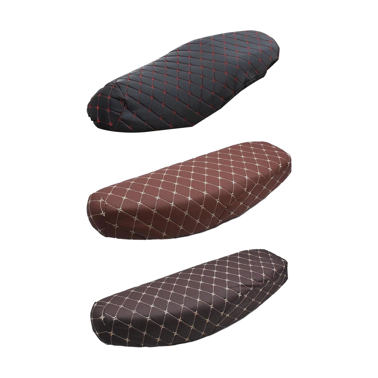 Bending Beam Motorcycle Seat Cover Accessories Comfortable Anti Slip Cushion Black