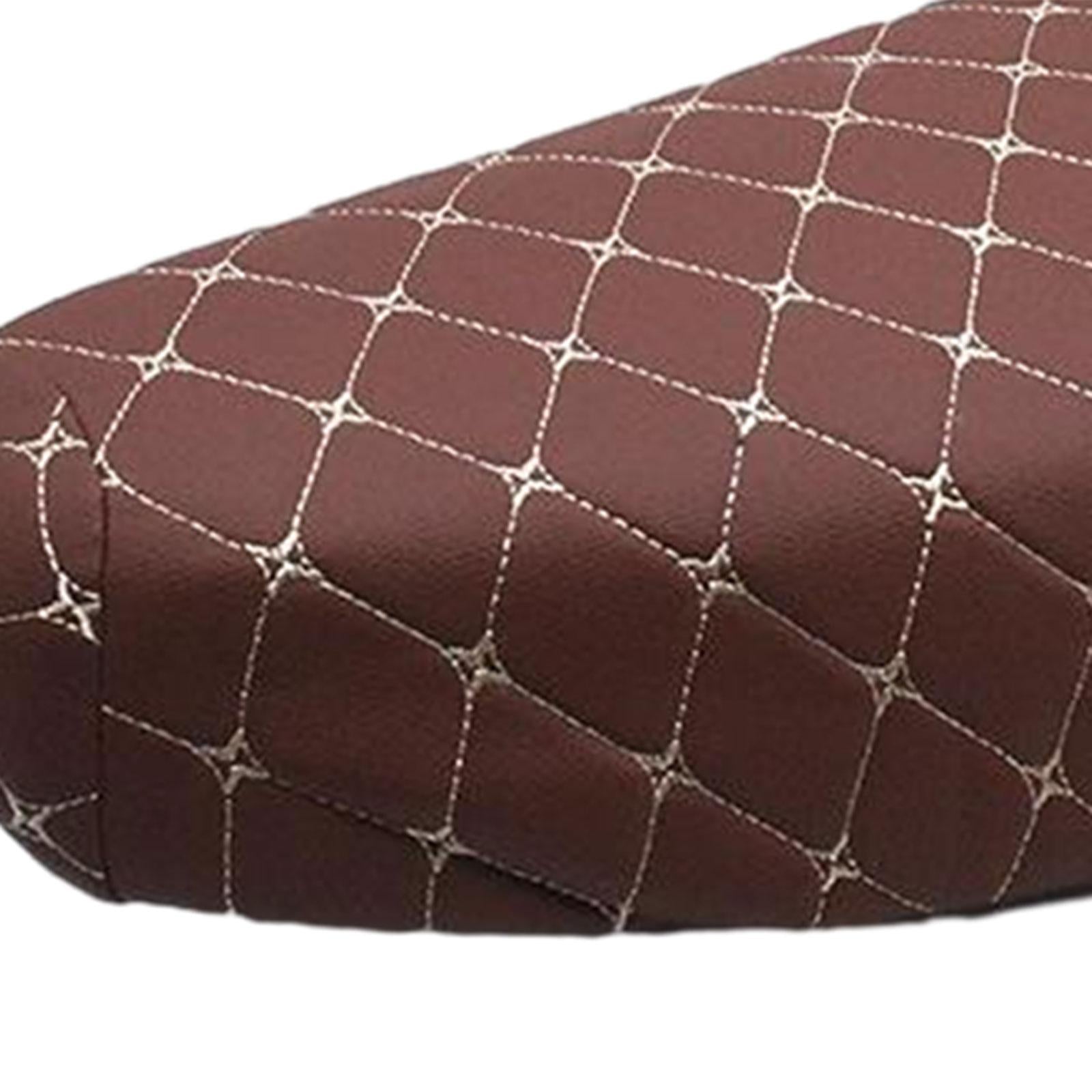 Bending Beam Motorcycle Seat Cover Accessories Comfortable Anti Slip Cushion Brown