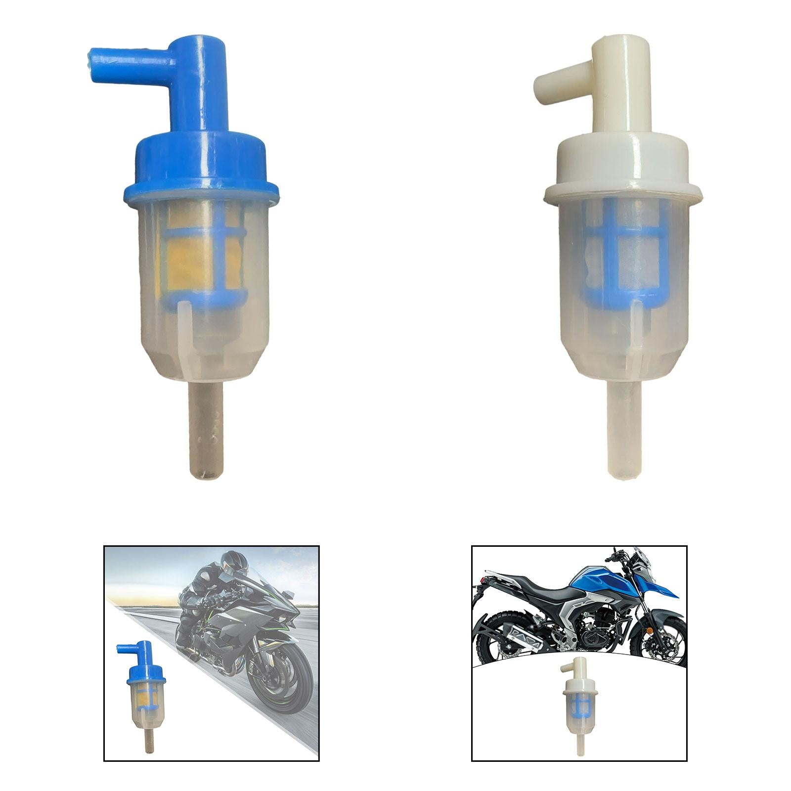 Motorcycle Fuels Filter Cup Good Filtering Effect Vehicle Spare Parts Generic blue