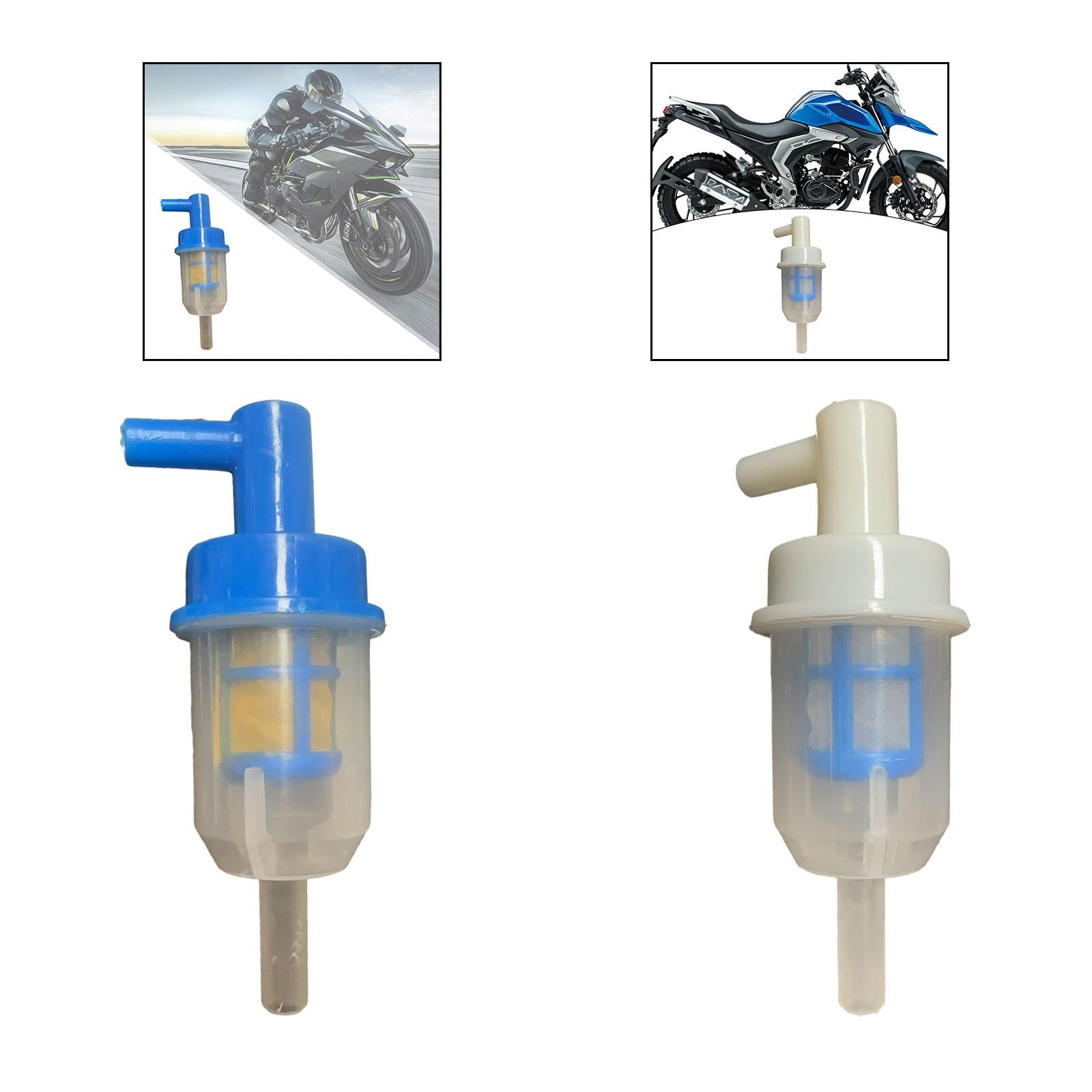 Motorcycle Fuels Filter Cup Good Filtering Effect Vehicle Spare Parts Generic blue