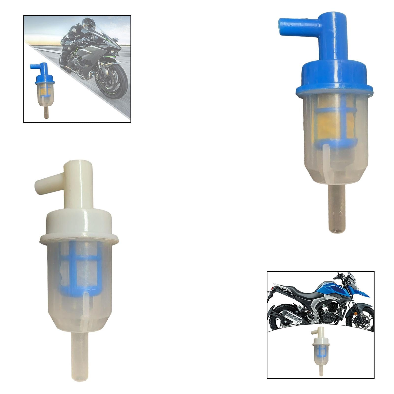 Motorcycle Fuels Filter Cup Good Filtering Effect Vehicle Spare Parts Generic blue