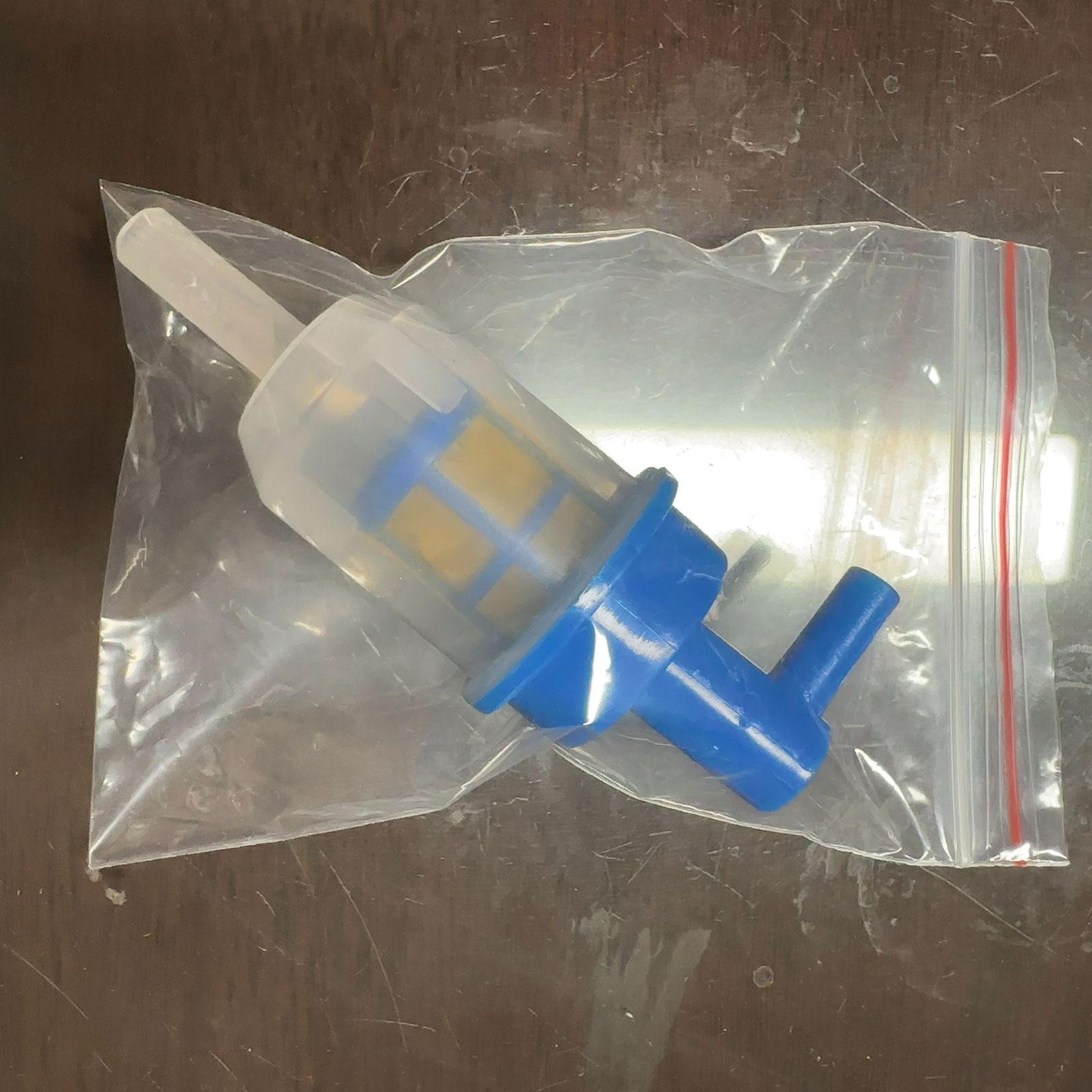 Motorcycle Fuels Filter Cup Good Filtering Effect Vehicle Spare Parts Generic blue
