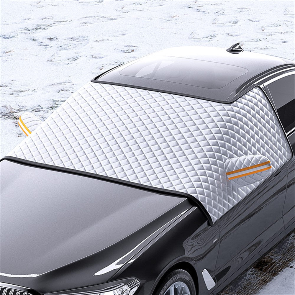 ST-4013 Winter Car Windshield Front Window Cover Aluminium Film Snowproof Protective Cover - M