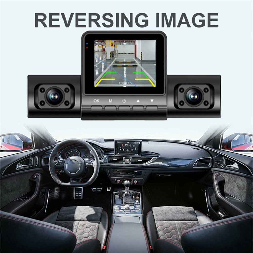 M80 Pro Car DVR Dash Cam 1080P Night Vision Parking Monitoring 4 Cameras Car Driving Recorder