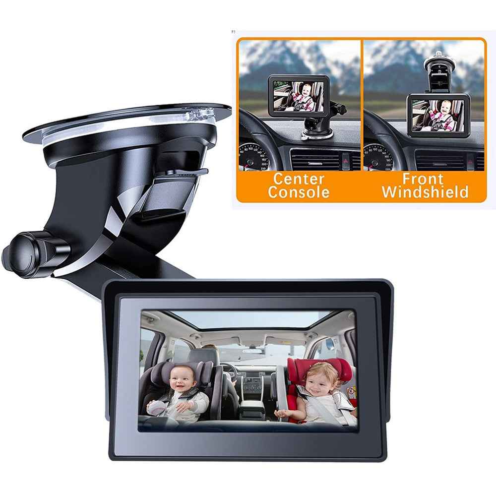 R5037 4.3 Inch HD 1080P Car Monitor Camera for Baby Rear Facing Seat Wide Angle Infrared Camera