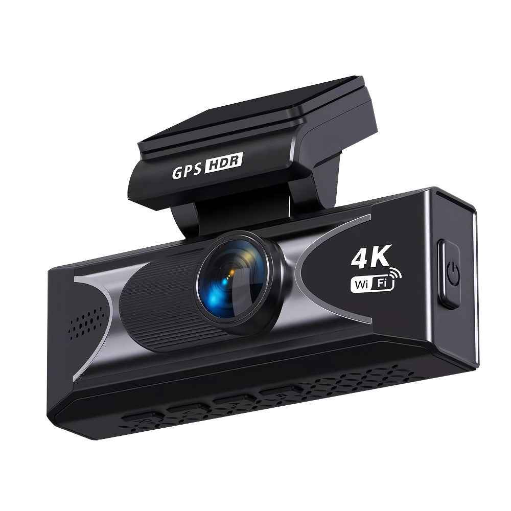 4K UHD Front and 2.5K Rear Dual Recording WiFi GPS Dashcam Built In ADAS for Car Truck SUV