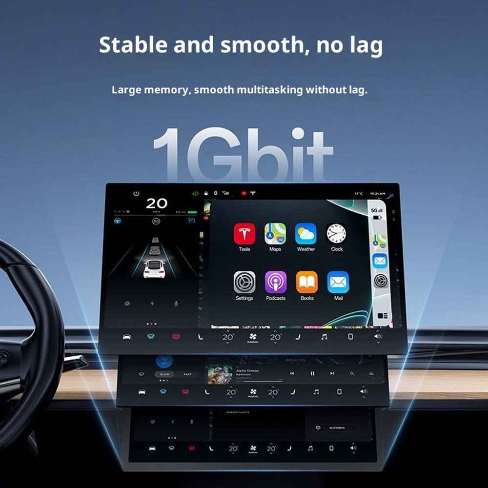 YESIDO KM29 Wireless CarPlay Adapter For Car Stereo 5G  /  2.4G Dual Band WiFi OTA Upgradable