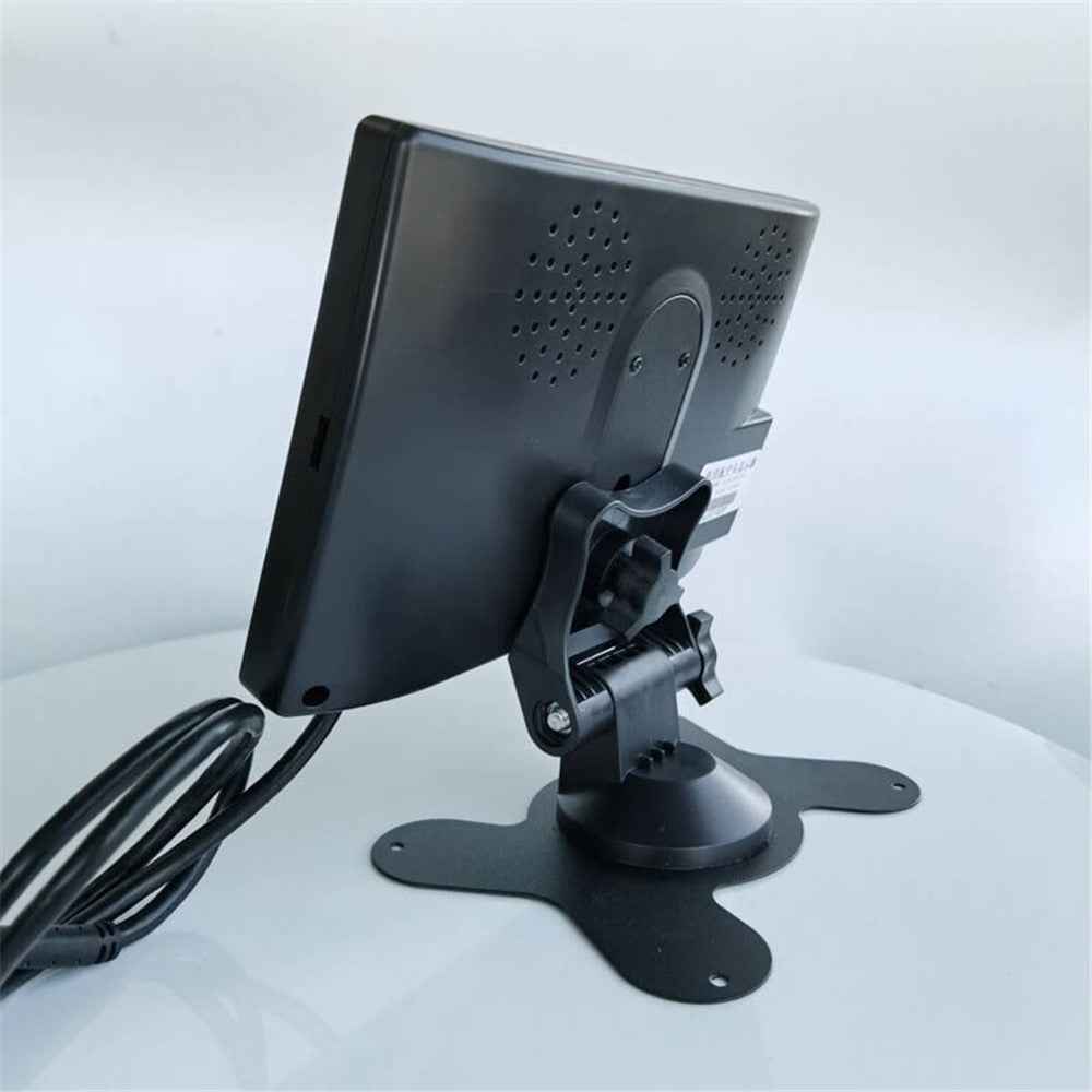 7-Inch Car Rearview Monitor Rear View Camera Parking and Reverse Backup Camera, Dual Aerial Input with Trigger