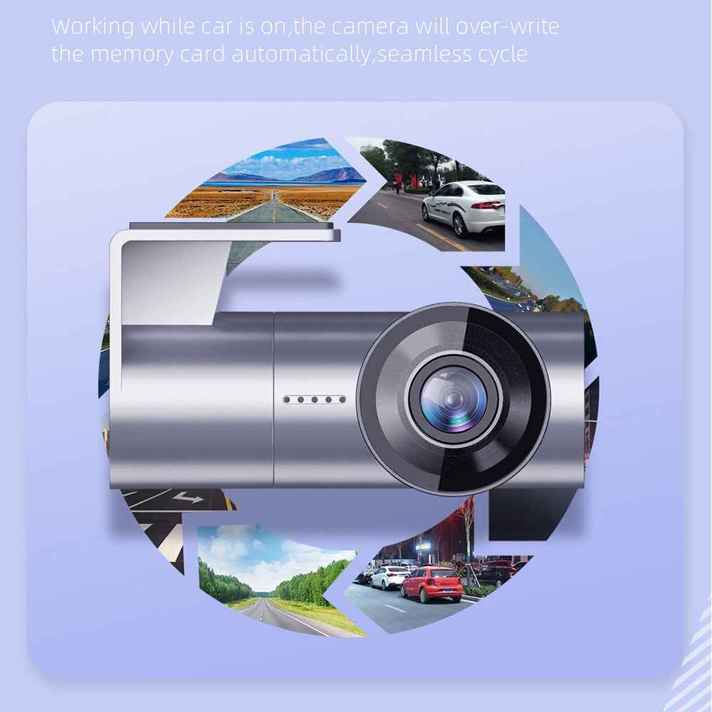 ANYTEK Q1 Dash Cam Car DVR HD 1080P Mini Parking Monitor WiFi Connect Driving Camera Recorder