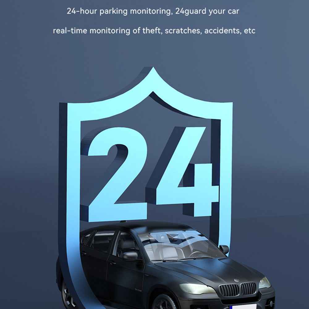 G30 2.4-inch Car DVR Parking Monitoring Night Vision Dash Cam Front Rear Dual Camera Driving Recorder