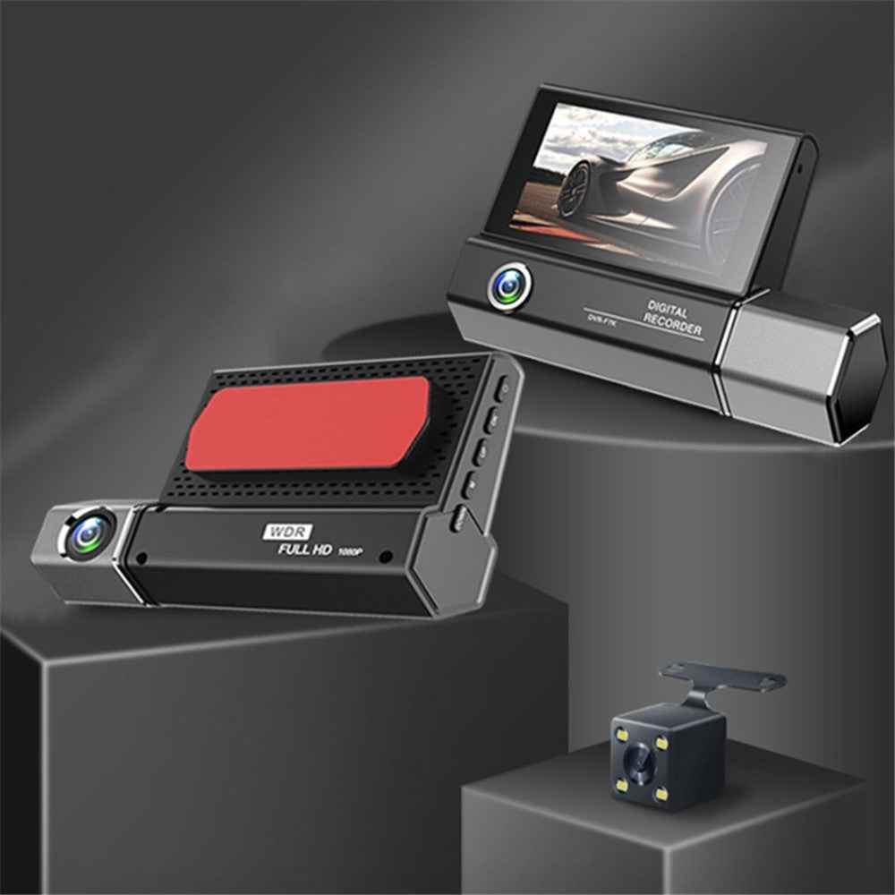 F10 3.0 Inch HD 1080P Car Dash Cam Data Recorder Wide Angle Night Vision G-sensor Parking Monitor