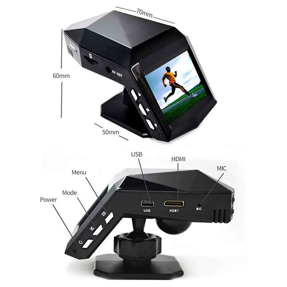 X4 Car Center Control Camera Aromatherapy Diffuser Dashcam Support 32G TF Card Storage