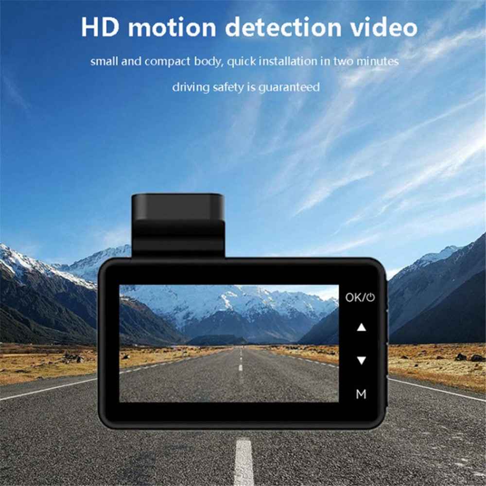 Q3 3-Inch Car Dash Camera - 1080P Full HD Single Recording