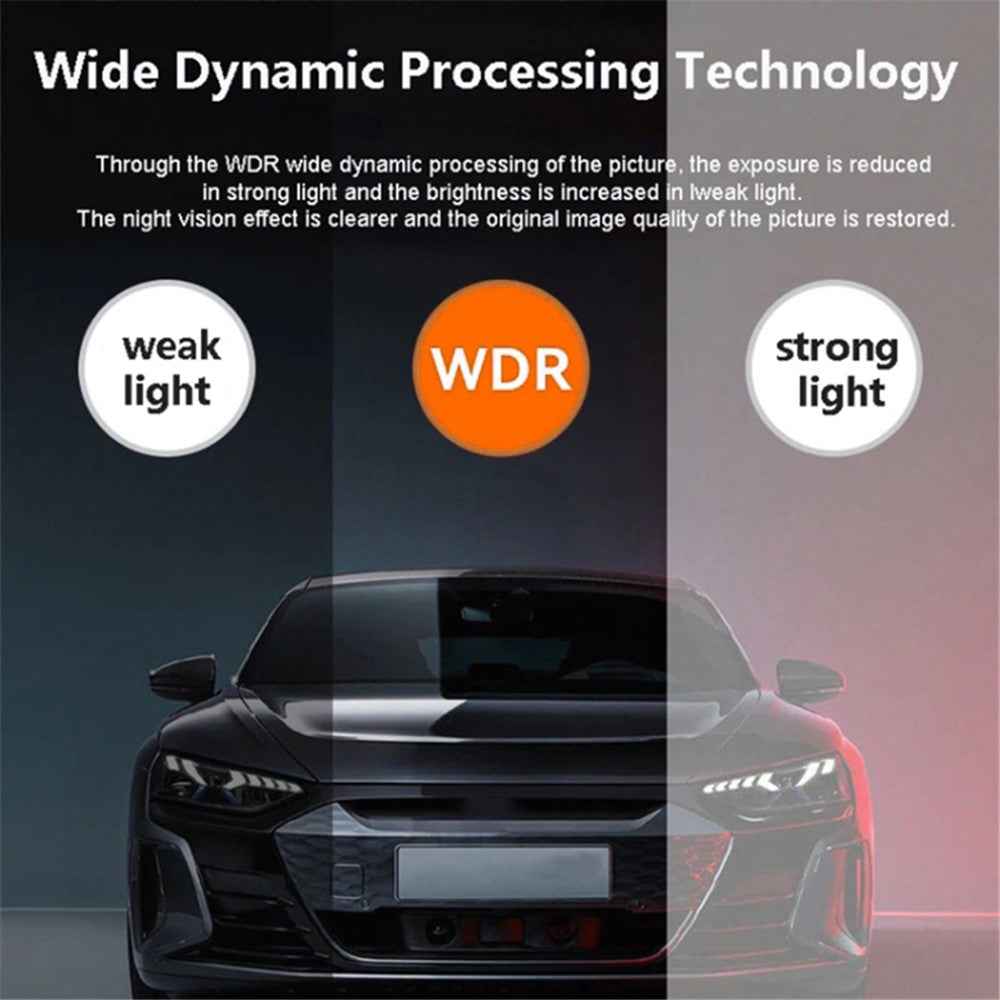 Q3 3-Inch Car Dash Camera - 1080P Full HD Single Recording