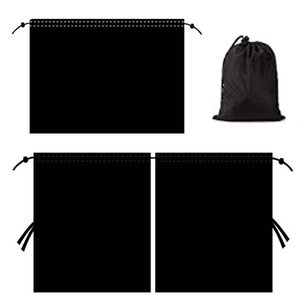 Double Layer 190T Pongee Car Partition Curtain Privacy Protection Divider Curtain with 2 Rear Window Curtains