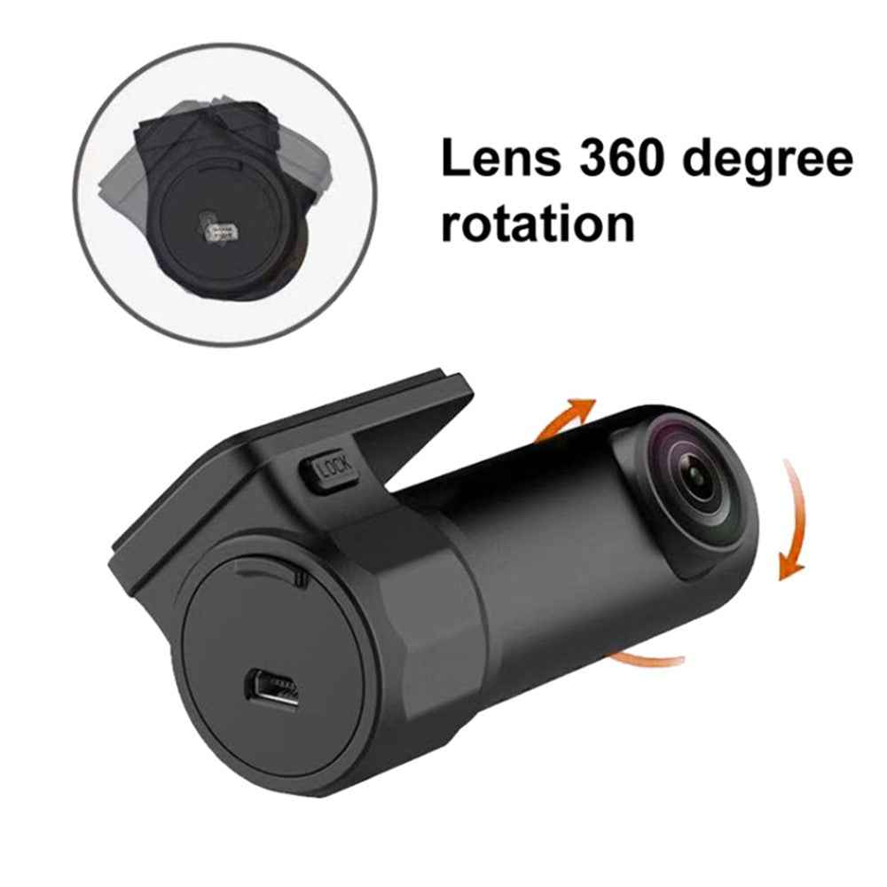 S600 1080P WiFi Dash Cam Car Camera Recorder with 170-degree Wide Angle, G-Sensor (Without Memory Card)
