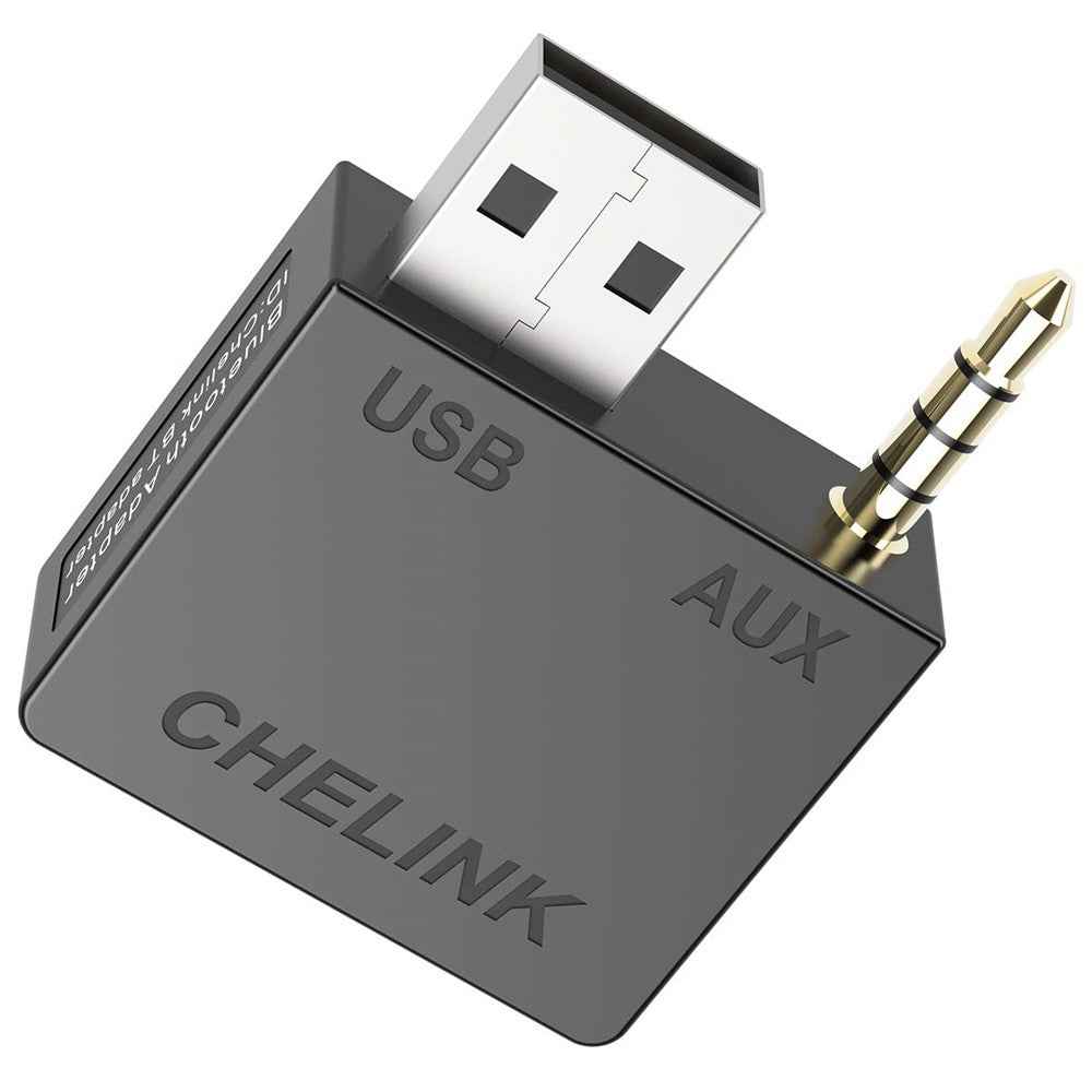CHELINK For Hyundai / Kia Wireless Music Bluetooth-compatible Receiver Car Stereo 3.5mm Aux USB Adapter
