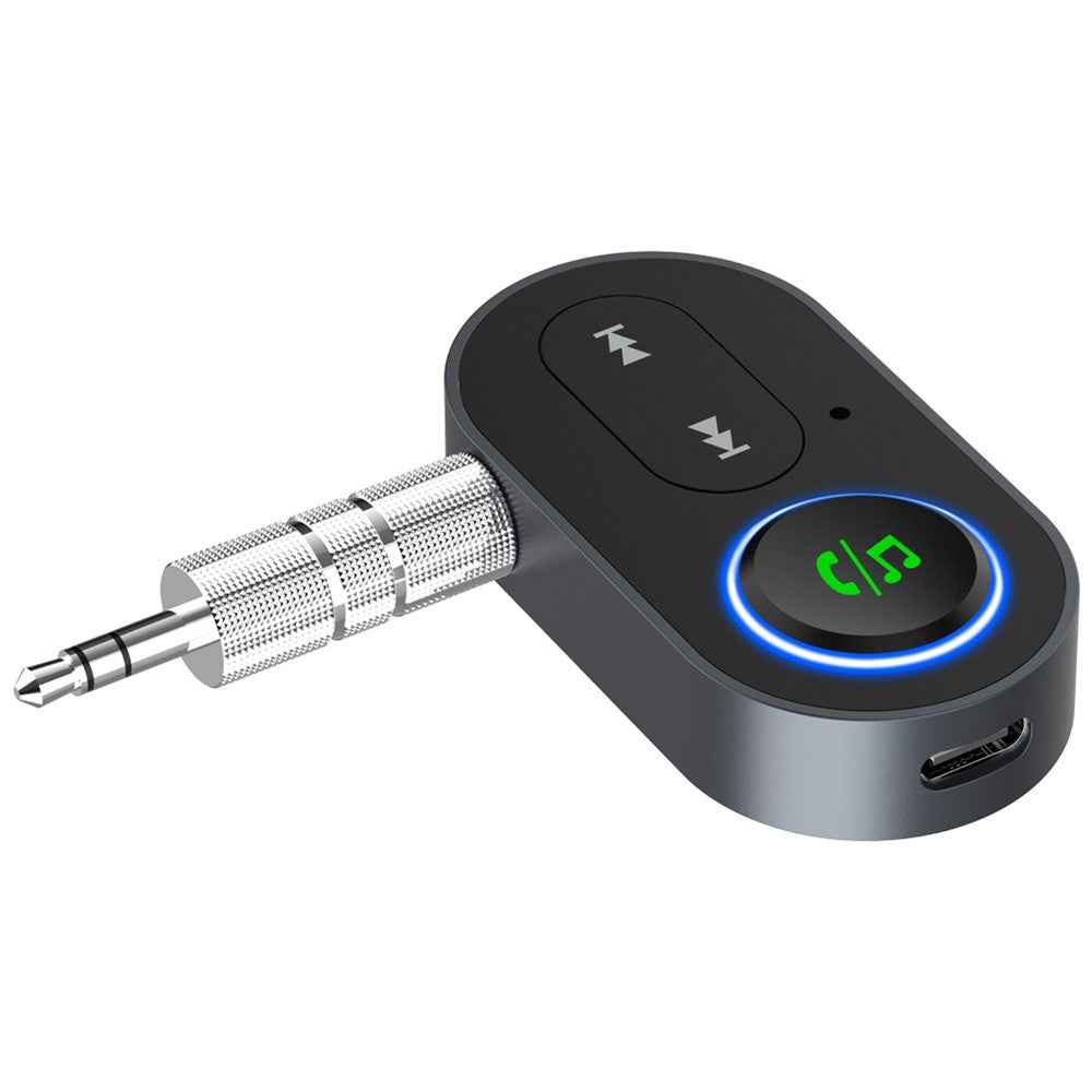 BR10 Car Bluetooth-compatible 5.0 Adapter 3.5mm Aux Audio Music Wireless Receiver Hands-free Call Adapter