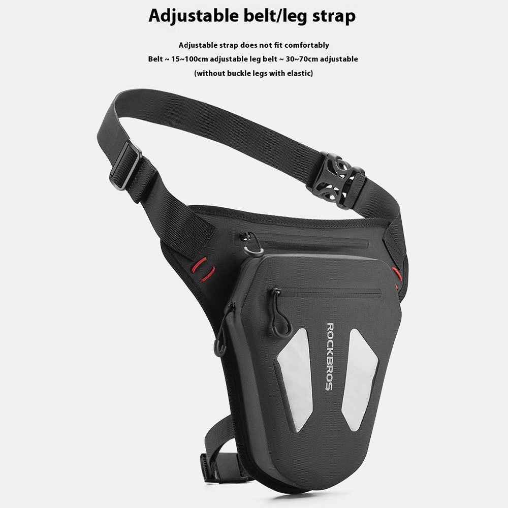 ROCKBROS 3017001801 / AS-081-1 Motorcycle Rider Leg Bag Unisex Waist Pack Crossbody Chest Bag