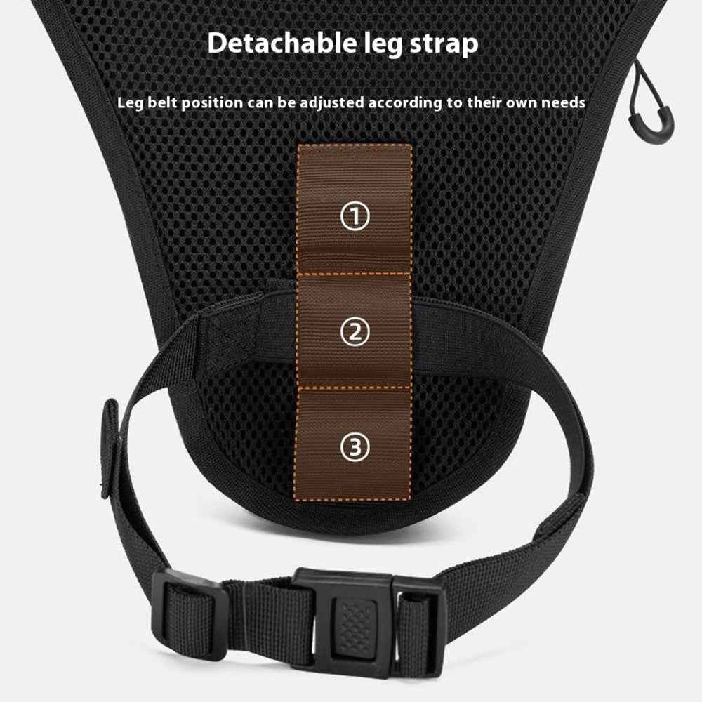 ROCKBROS 3017001801 / AS-081-1 Motorcycle Rider Leg Bag Unisex Waist Pack Crossbody Chest Bag
