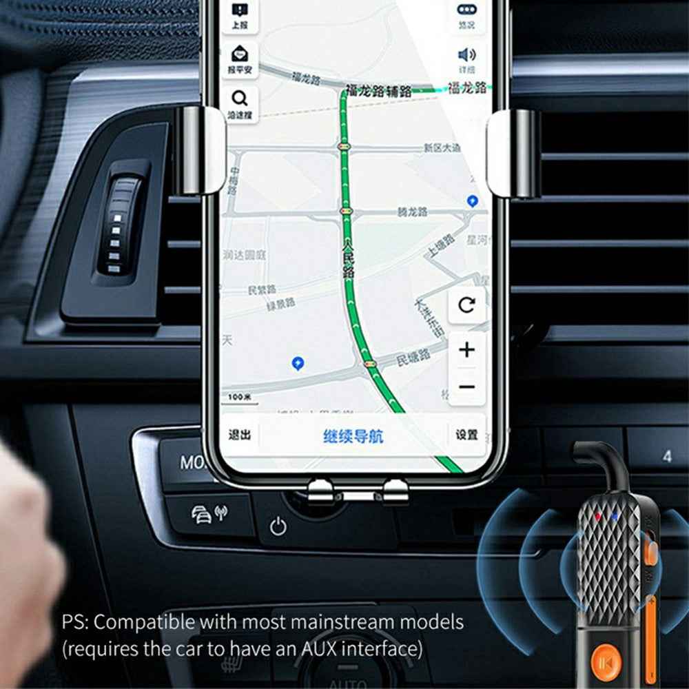 T90 AUX 3.5mm Car Bluetooth-Compatible Adapter Wireless Audio Transmitter Receiver