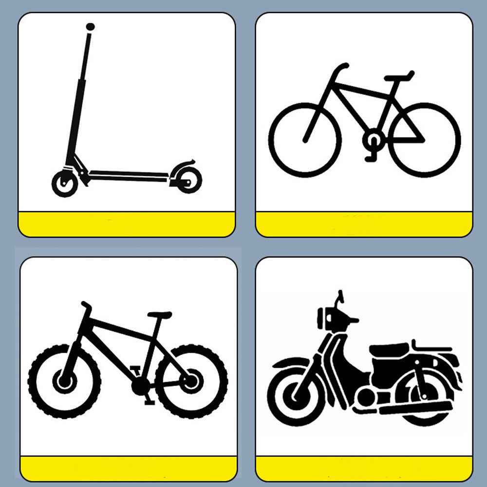 RZAHUAHU 5L Motorcycle Electric Bike Scooter Handlebar Storage Bag Bicycle Hanging Bag - Pink / Cat