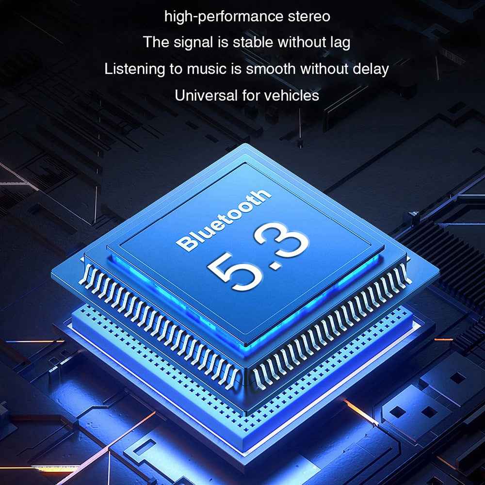 GZ01 Bluetooth-compatible 5.3 Hands-free Call U-disk MP3 Music Player Type-C + Dual USB Car Charger