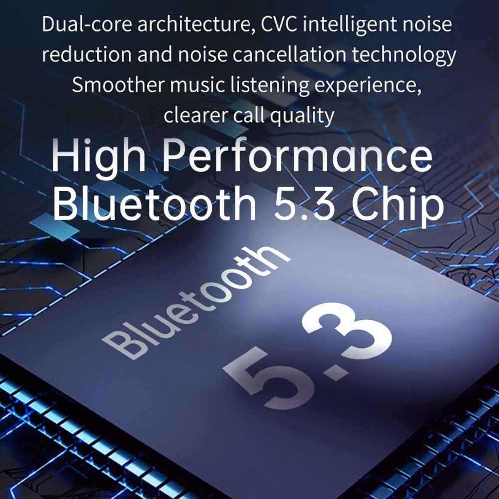 BC91 Car Bluetooth-compatible 5.3 Adapter FM Transmitter MP3 Player Dual PD Type-C + Dual USB Car Charger