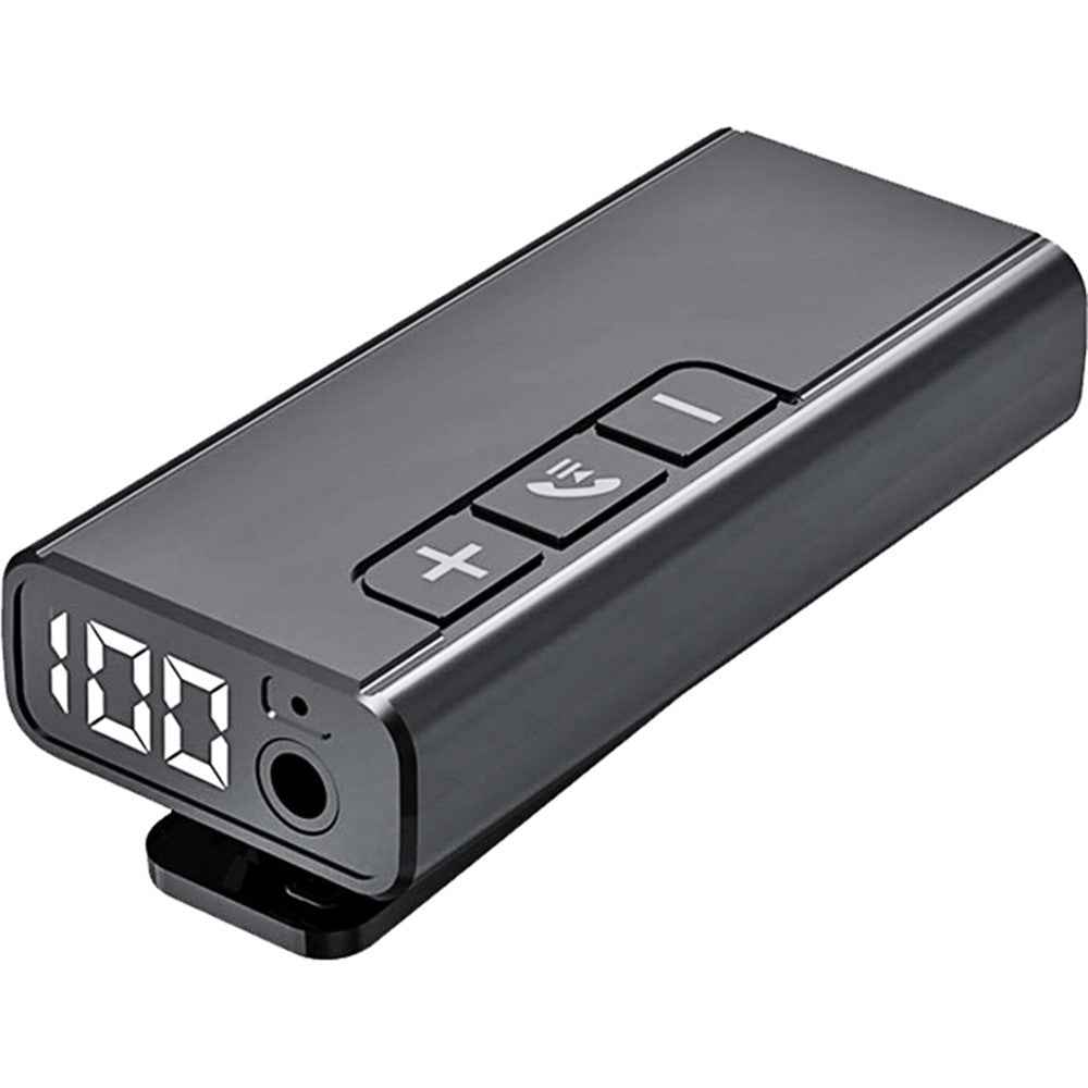 GR13 Car Bluetooth-compatible Adapter Power Digital Display Audio Music Wireless Receiver Hands-free Call Adapter
