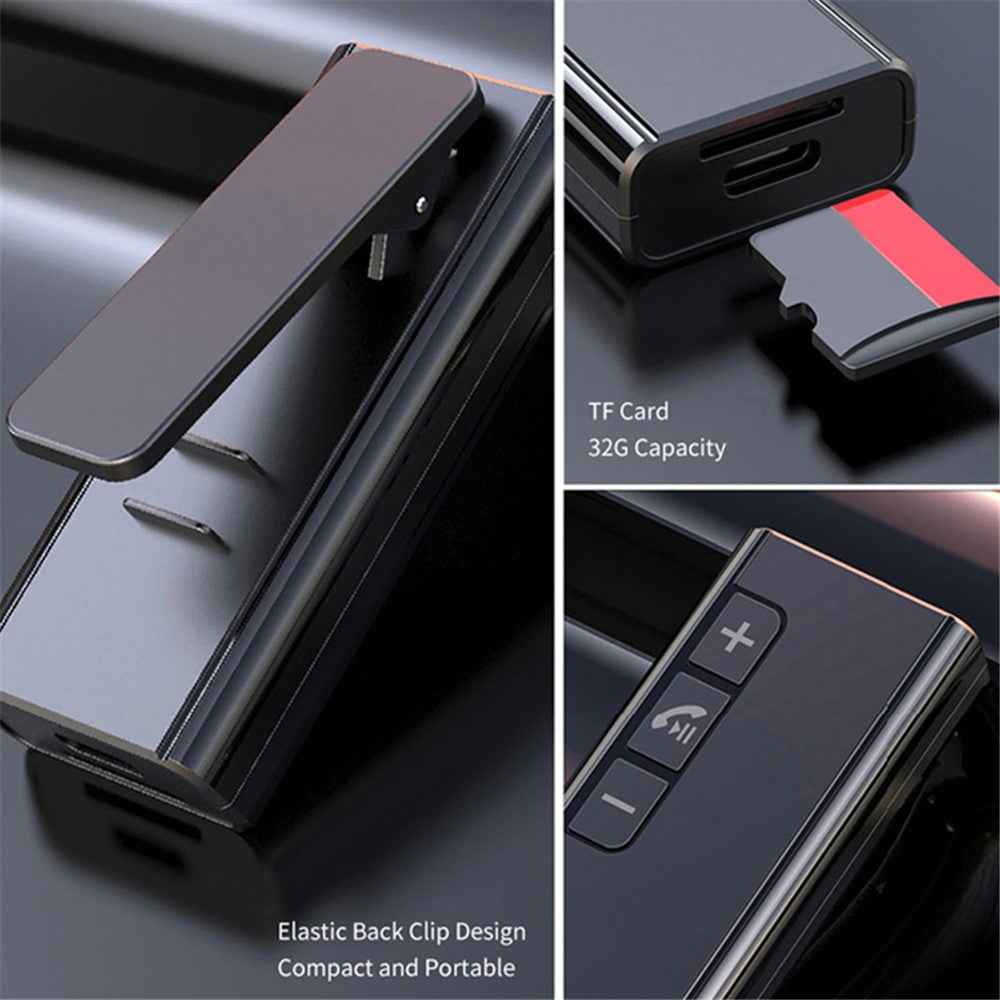 GR13 Car Bluetooth-compatible Adapter Power Digital Display Audio Music Wireless Receiver Hands-free Call Adapter