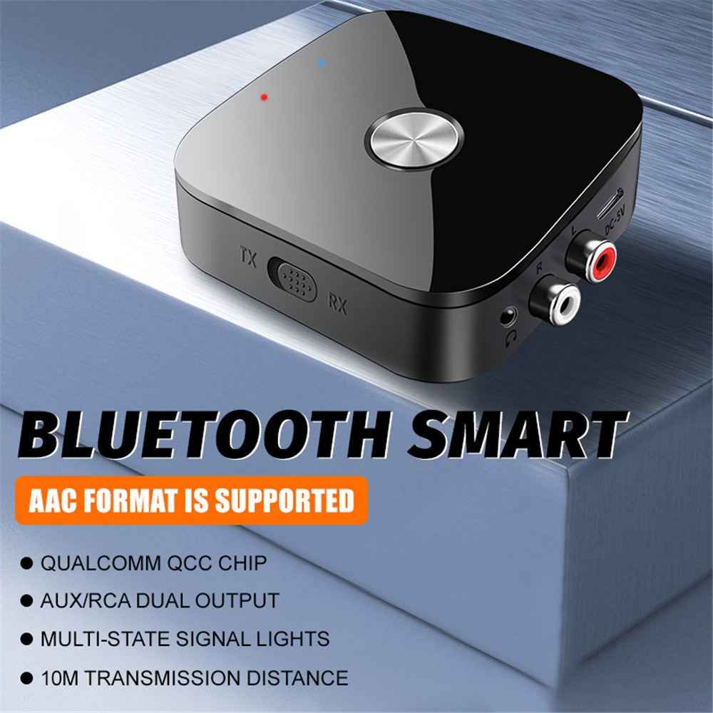 T69 2-in-1 Bluetooth-compatible 5.3 APTX Adaptive Receiver Transmitter Wireless Audio Adapter