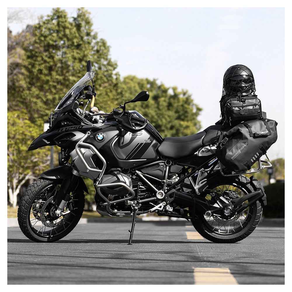 RHINOWALK Motorcycle Helmet Fixing Net Anti-lost Motorbike Tail Helmet Holder Net - MTR003B