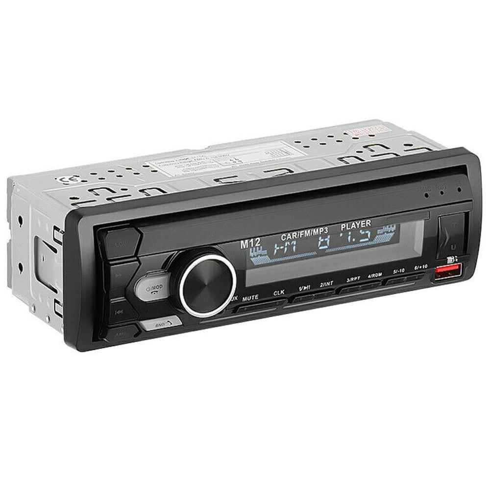M12 AI Smart Bluetooth-compatible Lossless Music Car MP3 Player FM Radio, Support TF Card