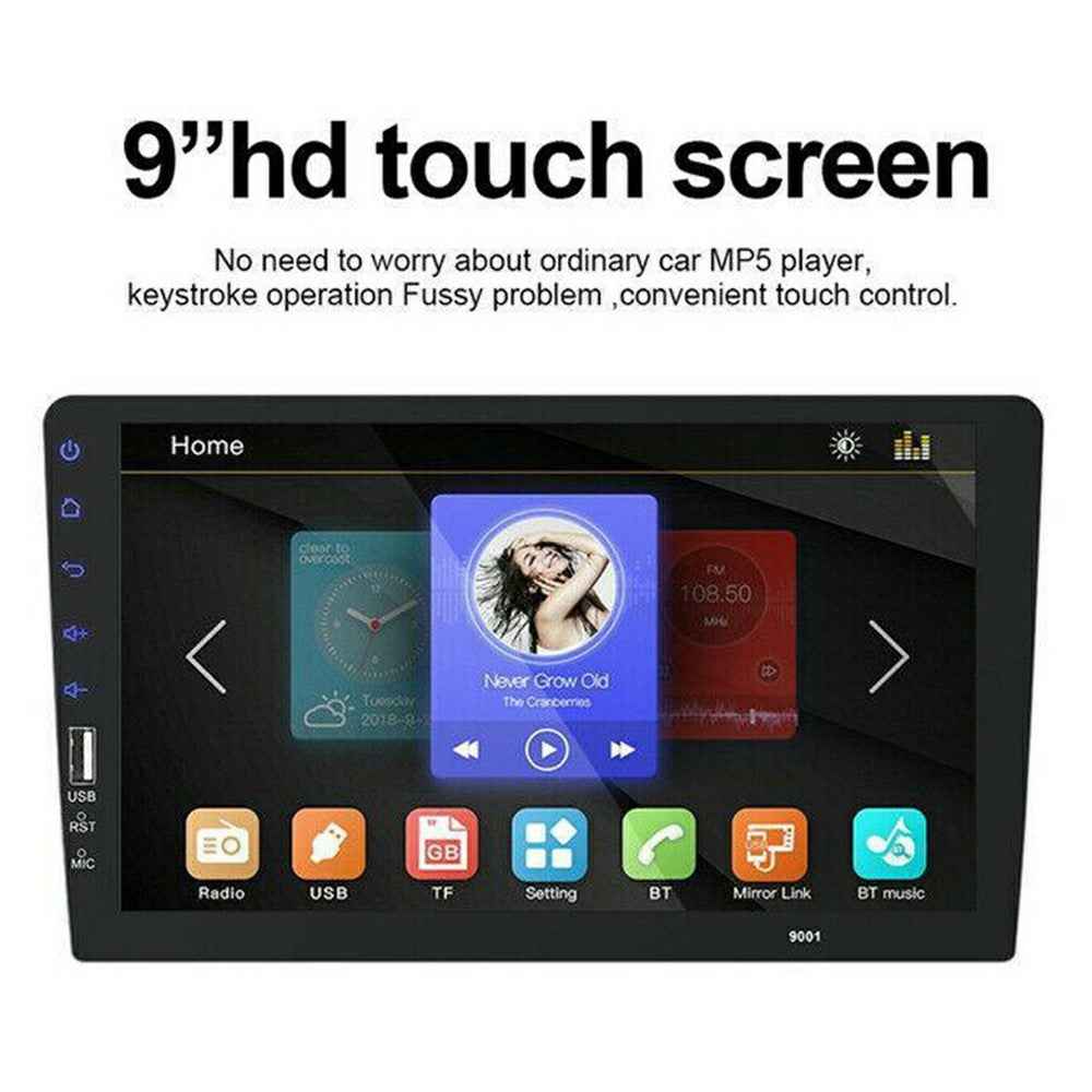 RH752A For Car 9 Inch Touch Screen MP5 Player Bluetooth-Compatible Multimedia Stereo FM Radio