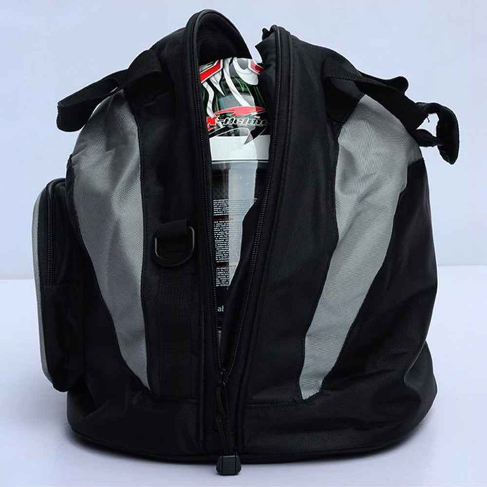 RIDING TRIBE G-XZ-009 Waterproof Motorcycle Helmet Bag Motocross Gear Large Capacity Tail Bag Travel Luggage