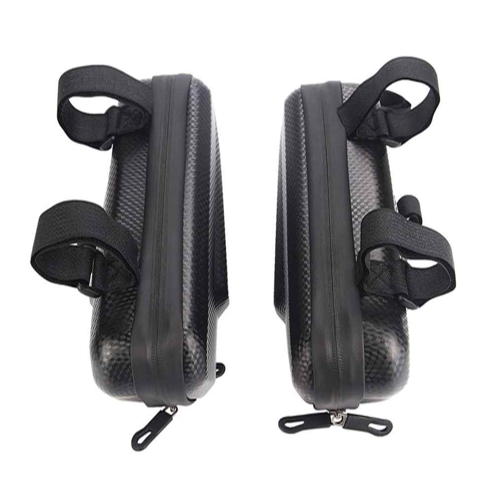 B-SOUL 2Pcs Left and Right Motorcycle Side Bag Waterproof Repair Tools Storage Hard Shell Bag, 2L