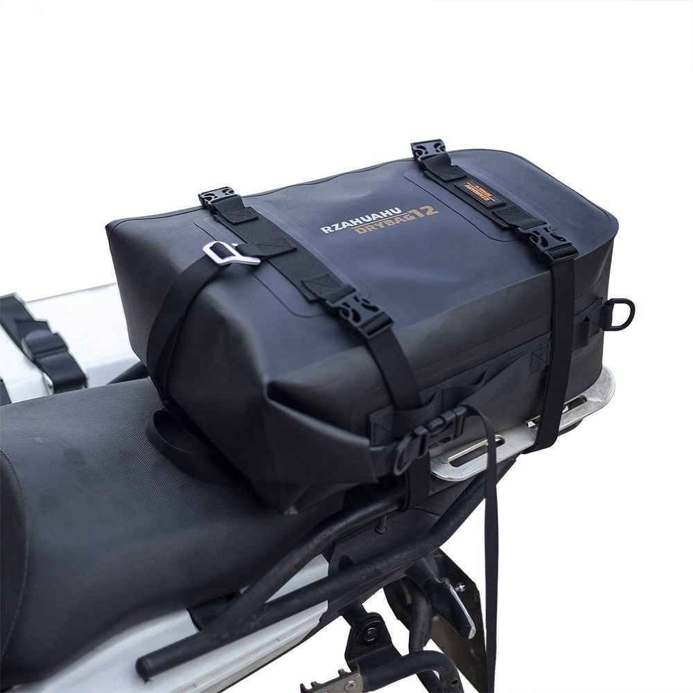 RZAHUAHU 16L Motorcycle Rear Bag Motor Side Tail Bag Waterproof Saddle Storage Bag Motorbike Touring Bag
