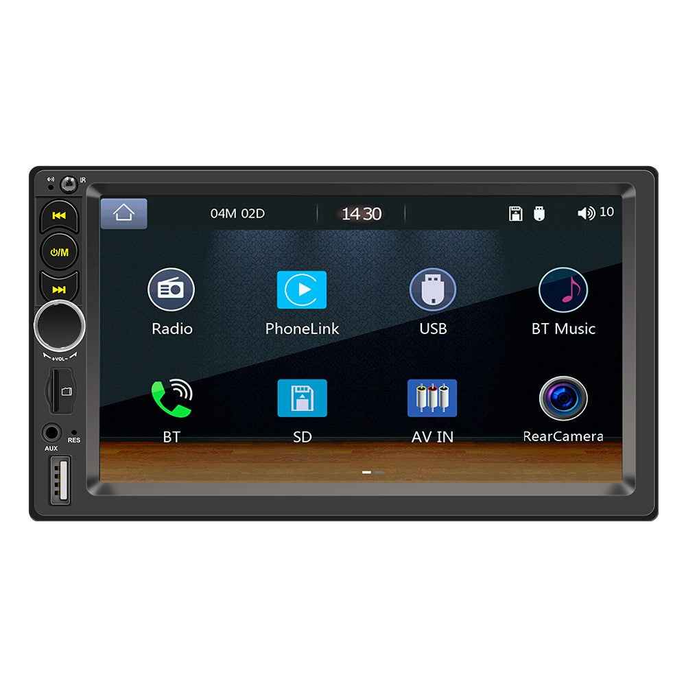 F710C Car Stereo Receiver 7'' Bluetooth-compatible Hands-Free Car Radio FM Receiver MP5 Car Player