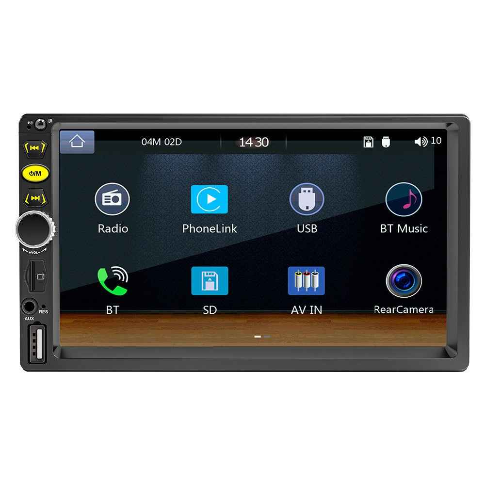 F730C Car Stereo Receiver 7'' Bluetooth-compatible Hands-Free Car Radio FM Receiver MP5 Car Player