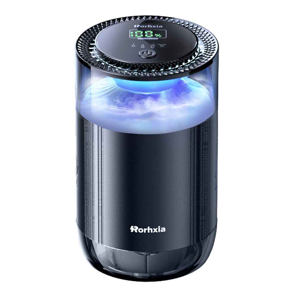 RORHXIA P3 Smart Car Fragrance Diffuser Automatic On / Off Long Lasting Scent Aroma Diffuser - Black