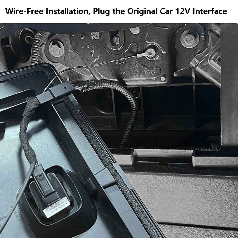 TSL802 For Model Y / 3 Magnetic Silicone LED Strip Light Decor Lamp Car Light - Warm Light