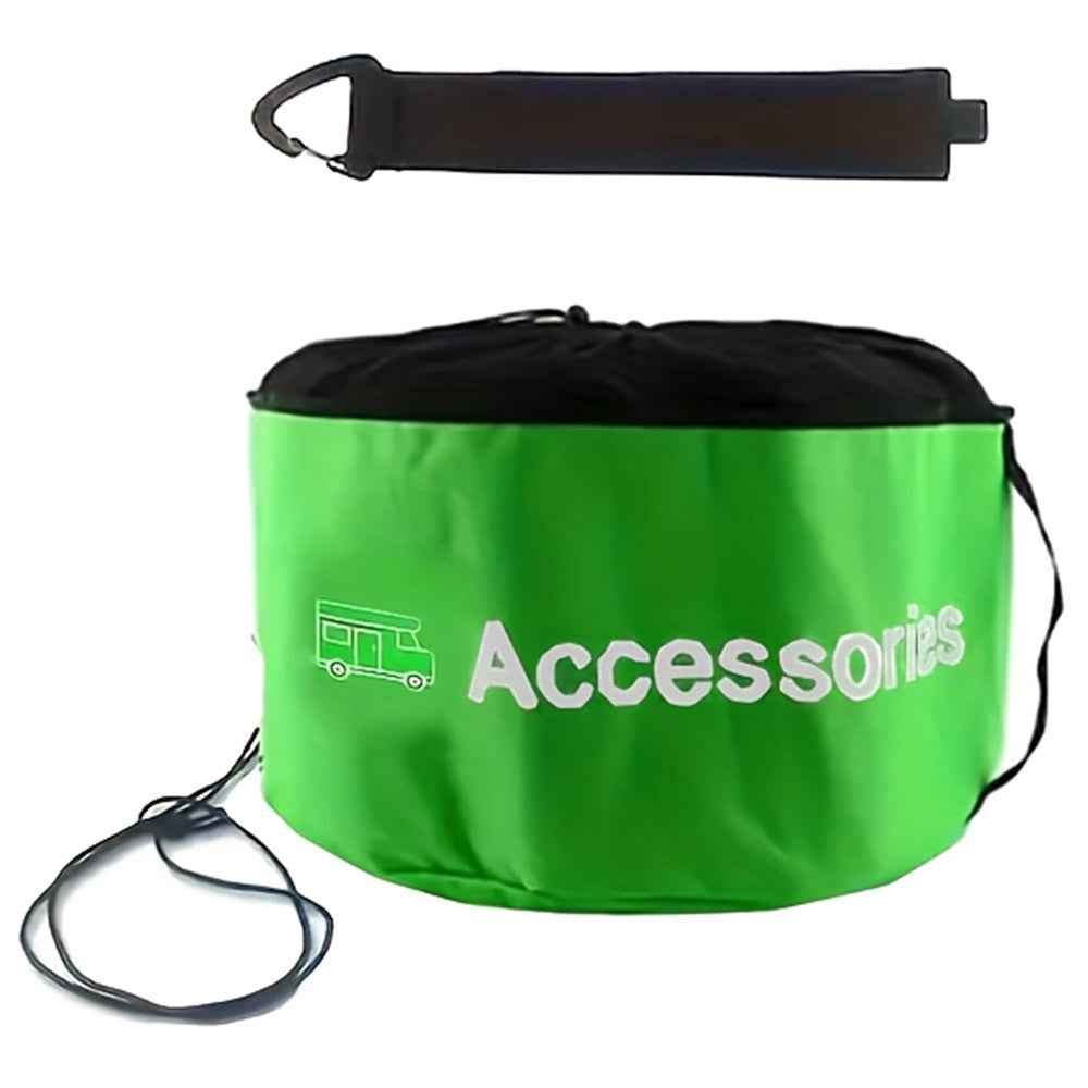 RV Water Hose Storage Bag Sewer Pipe Organizer 600D Oxford Cloth Wire Cable Storage Bag - Green