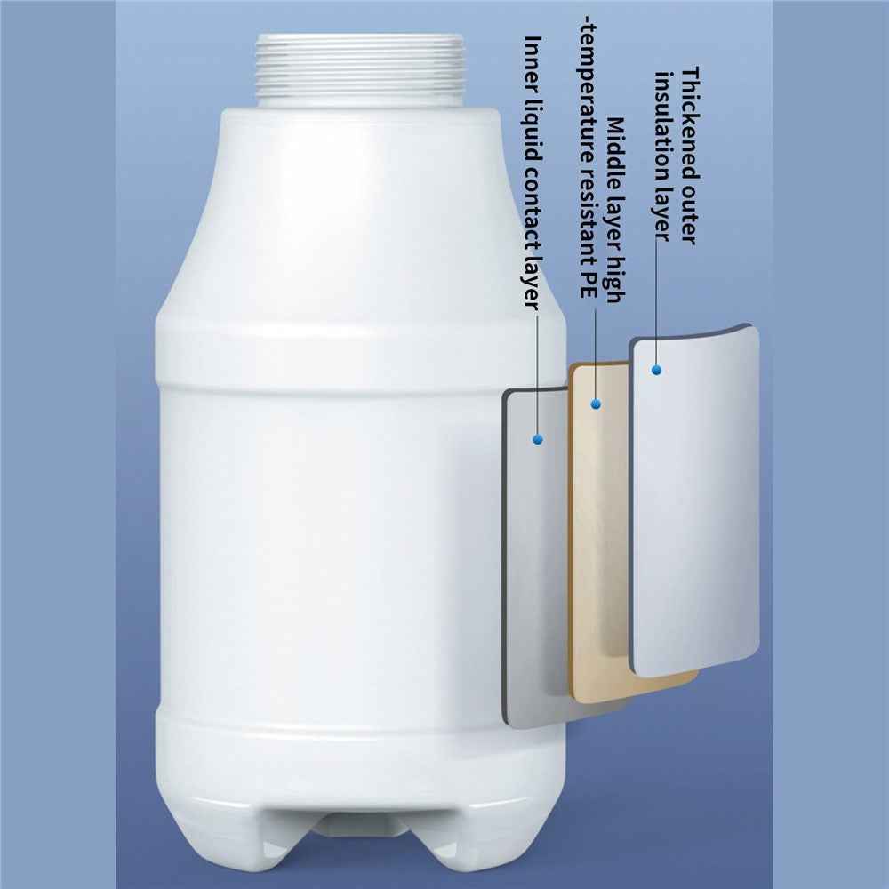 1.5L Electric Watering Can PP + PE Car Washing Foam Booster Pot High Pressure Washing Tool