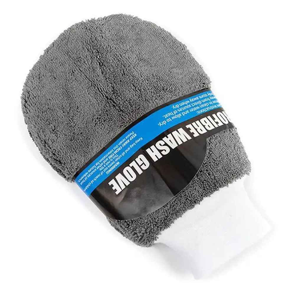 9Pcs / Set Car Cleaning Tools Sponge Microfiber Towel Brush Glove Car Washing Tools